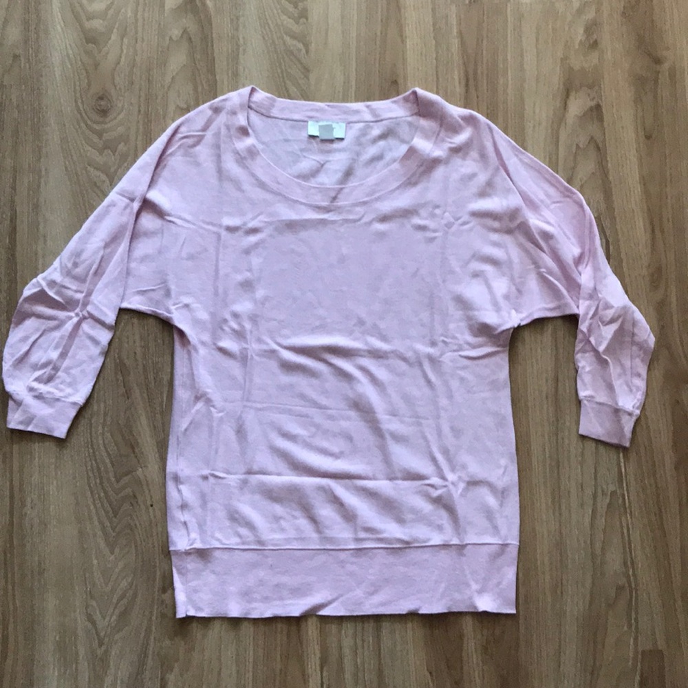 Loft blush pink sweater